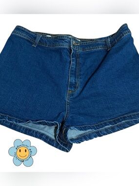 Universal Thread ~ Sailor Shorts ~ Dark Blue Denim ~ High-Rise ~ New w/out Tags